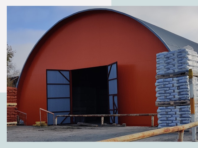 Полукруглые ангары по цене от 622 руб. в Пушкино