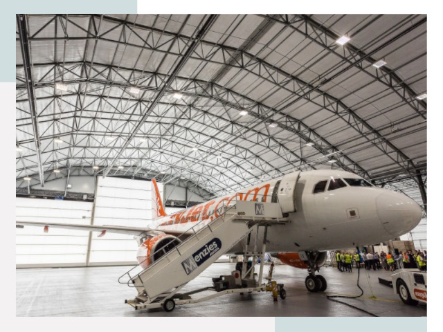 Авиационные ангары в Пушкине