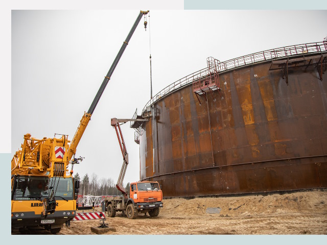 Монтаж резервуаров в Пушкине от 622 руб. за м³