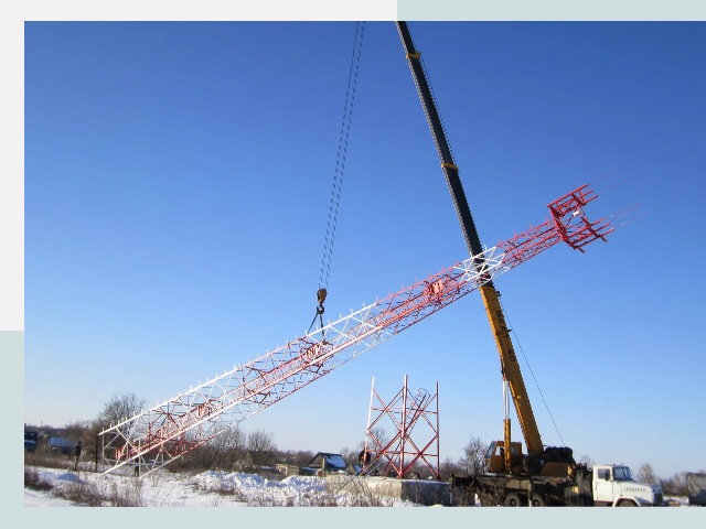 Строительство башен связи в Пушкине от 622 руб.