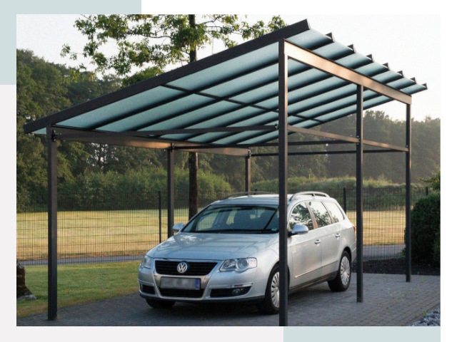Навесы для автомобилей в Пушкине