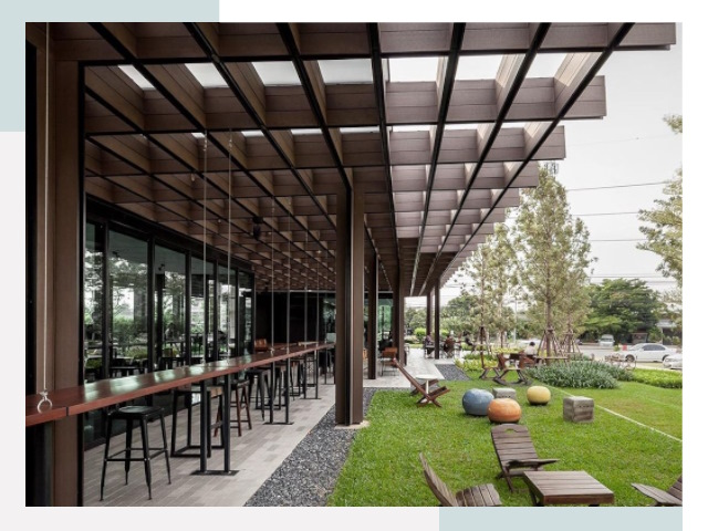 Летние веранды для кафе в Пушкине