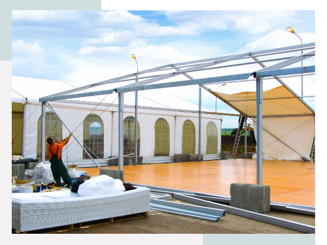 Быстро сборные шатры в Пушкине