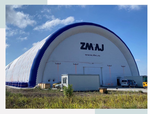 Брендирование ангаров в Пушкине