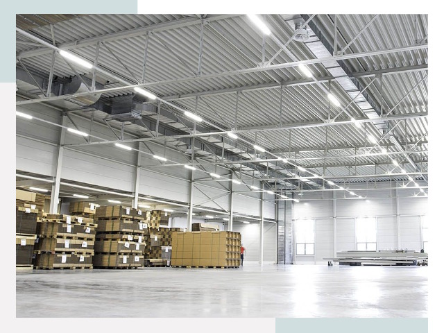 Освещение ангаров в Пушкине