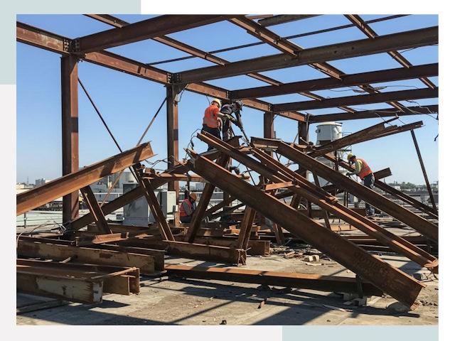 Демонтаж металлоконструкций в Пушкине от 622 руб.