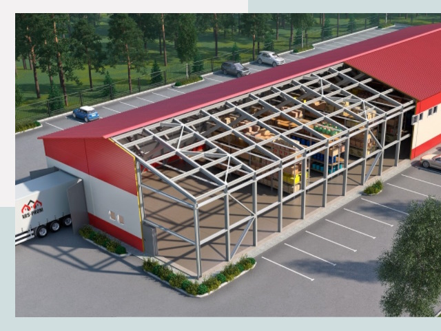 Проектирование ангаров в Пушкине от 622 руб.